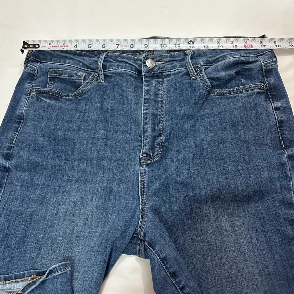 NYDJ Women’s 14 Billie Mini Boot Jeans Bootcut Western Casual Closet Staple